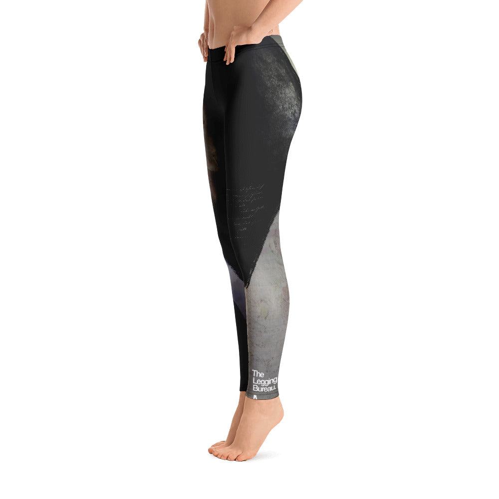 The Legging Bureau. Floral Notes Two. Leggings