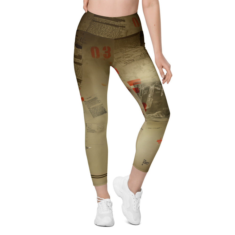 The Legging Bureau. Espionage 03 Leggings with Pockets