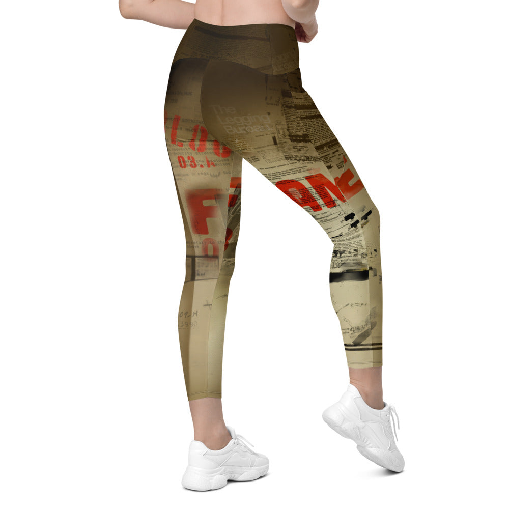 The Legging Bureau. Espionage 03 Leggings with Pockets