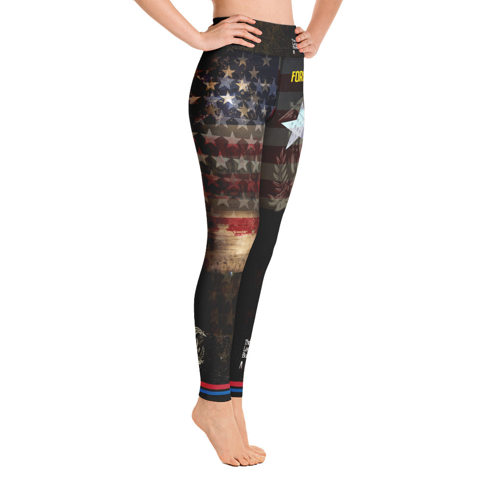 The Legging Bureau. Americana 01. Yoga Leggings