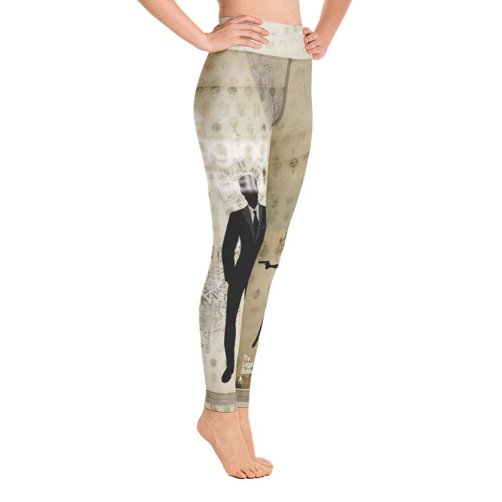 The Legging Bureau. Clandestine 01. Yoga Leggings